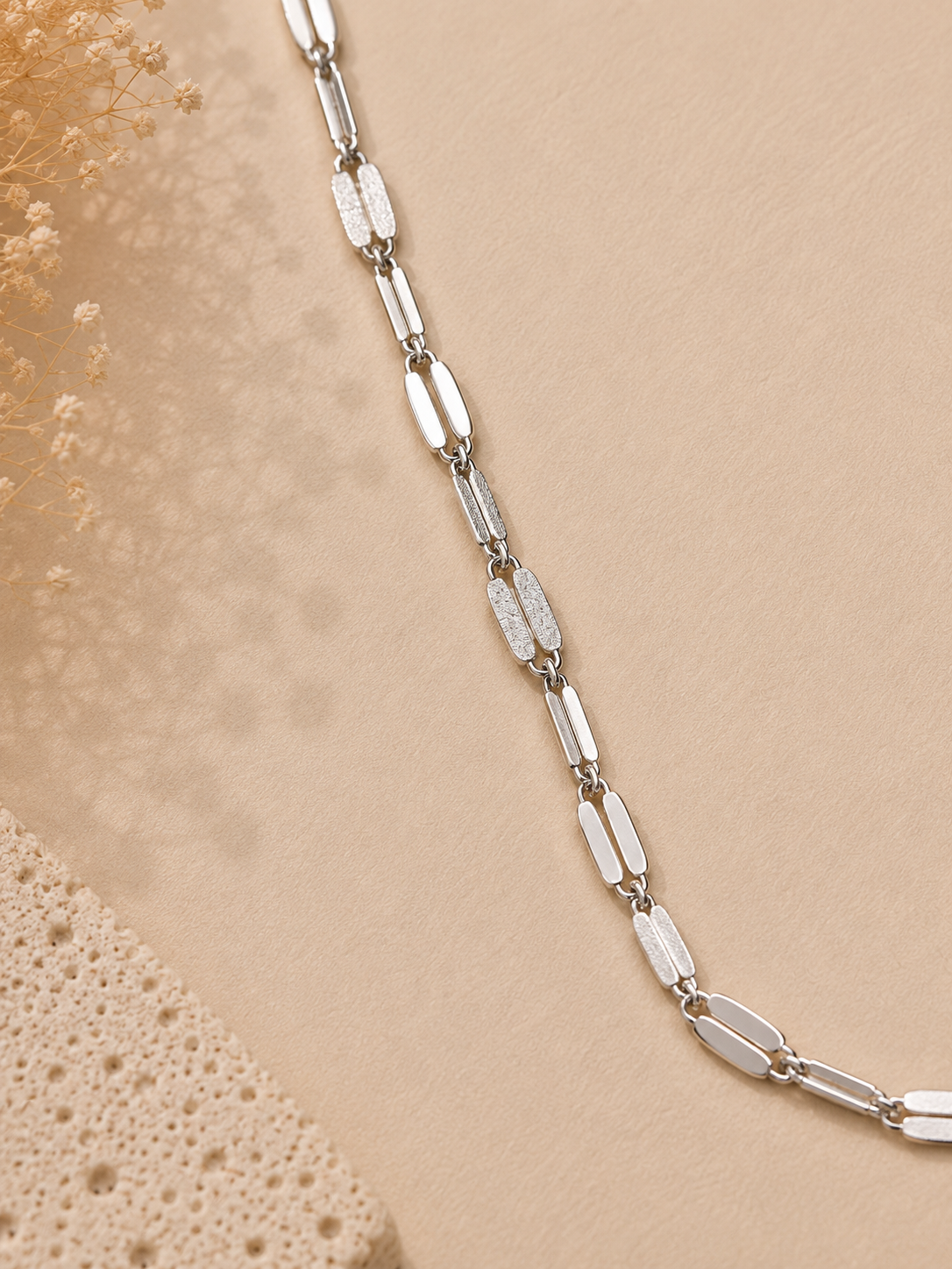 Bracelet Chaîne détails double
