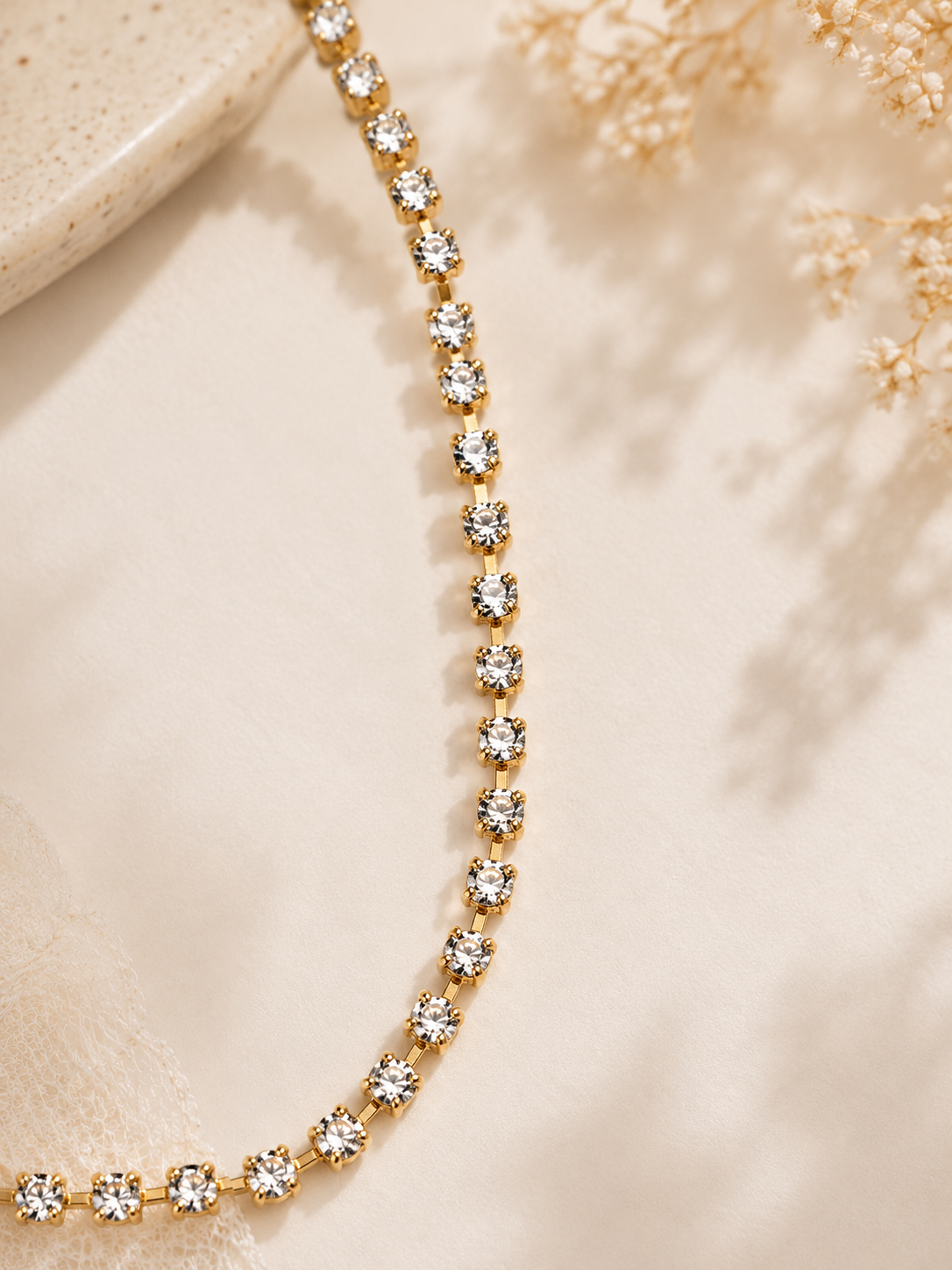 Bracelet Chaîne strass