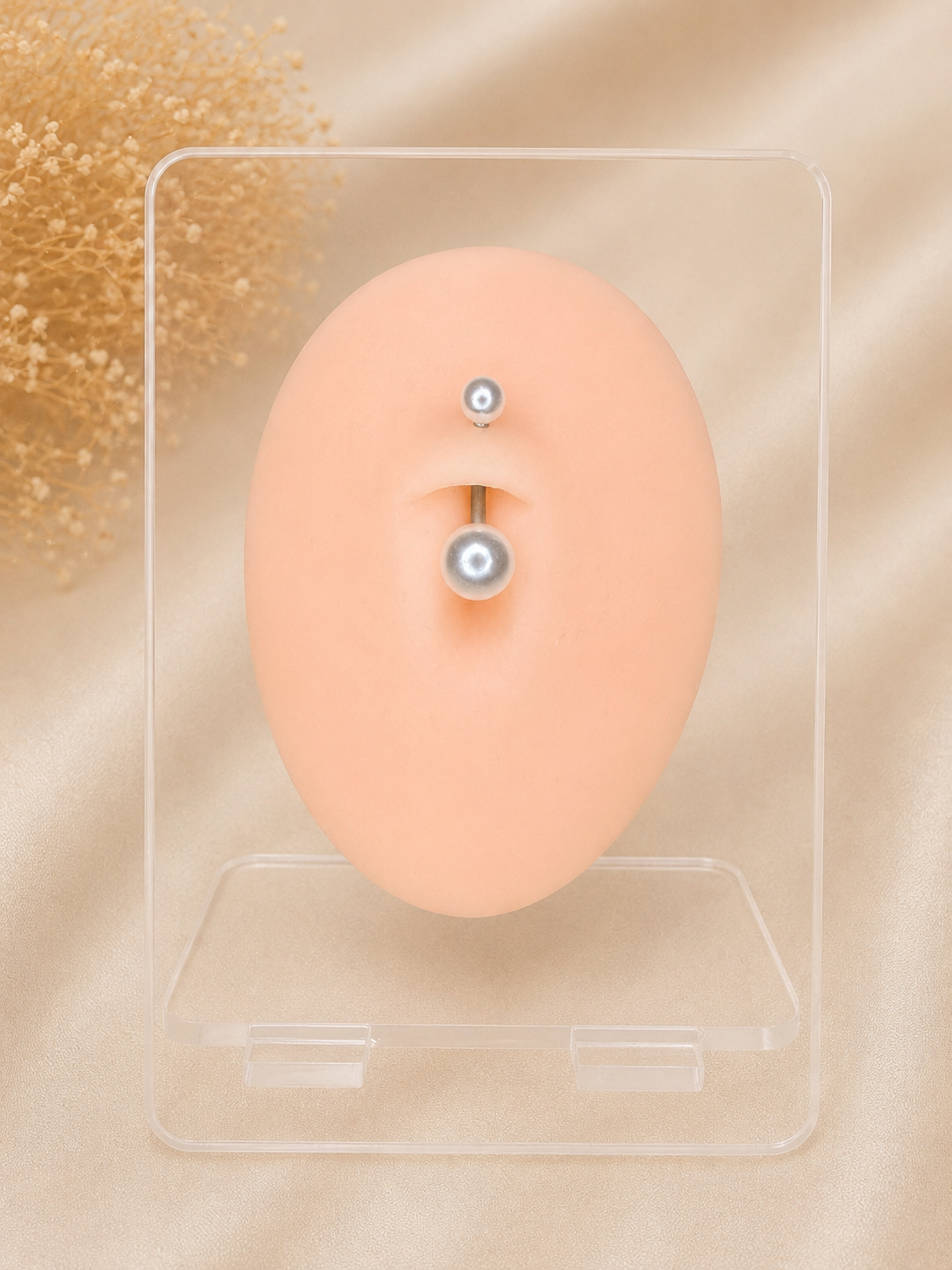Piercing Nombril Double Perles