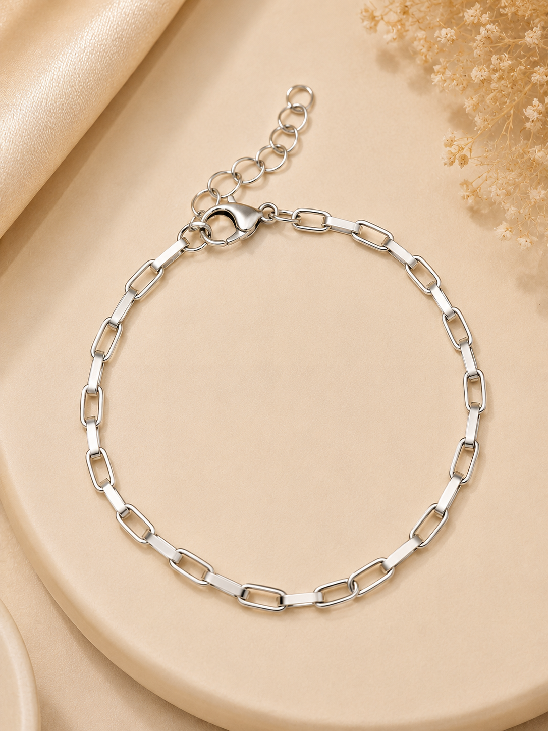 Bracelet Chaîne alternant