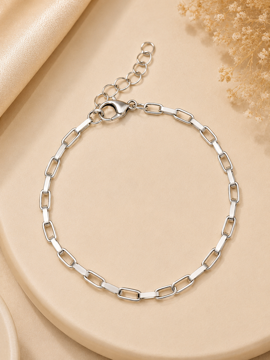 Bracelet Chaîne alternant