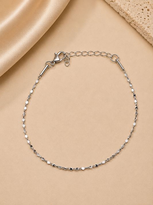 Bracelet Chaîne simple fine détails