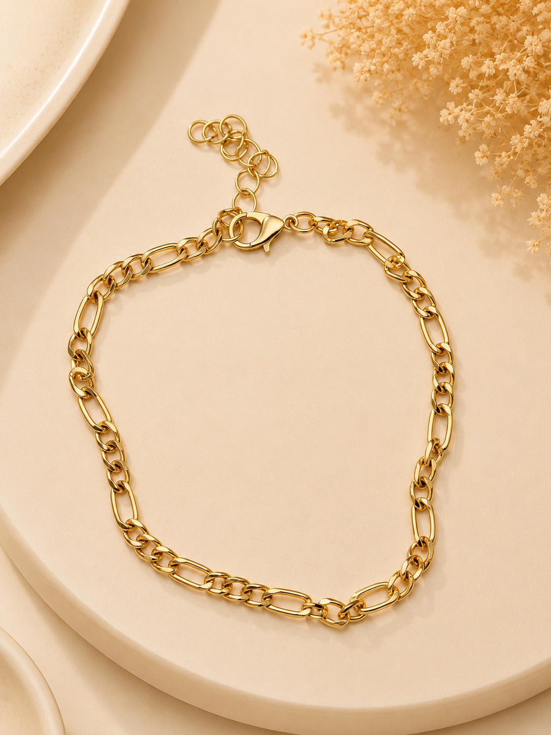 Bracelet Chaîne petit 3/4 court long