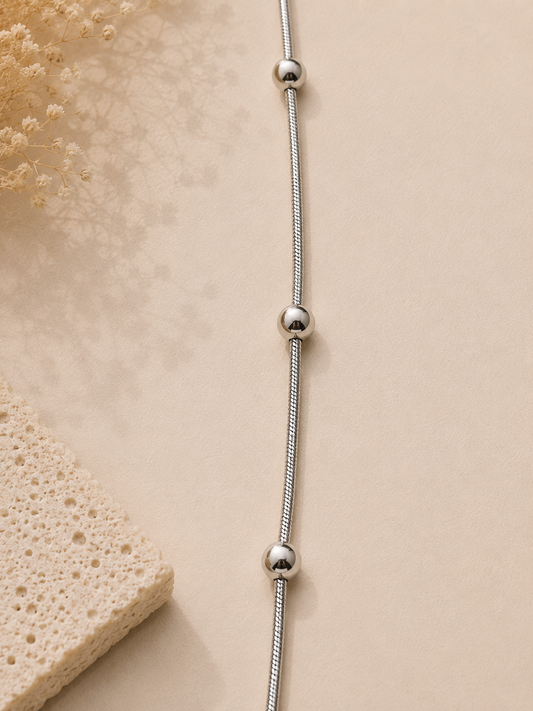 Collier Chaîne boule espacé