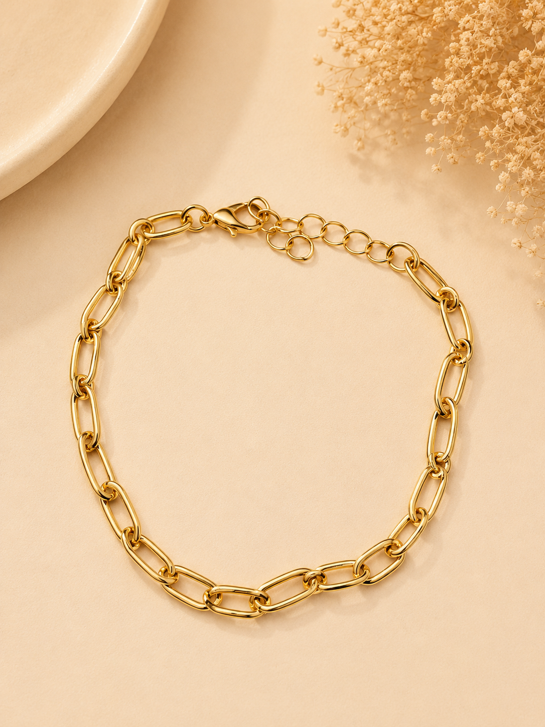 Bracelet Chaîne simple 1/2 long court