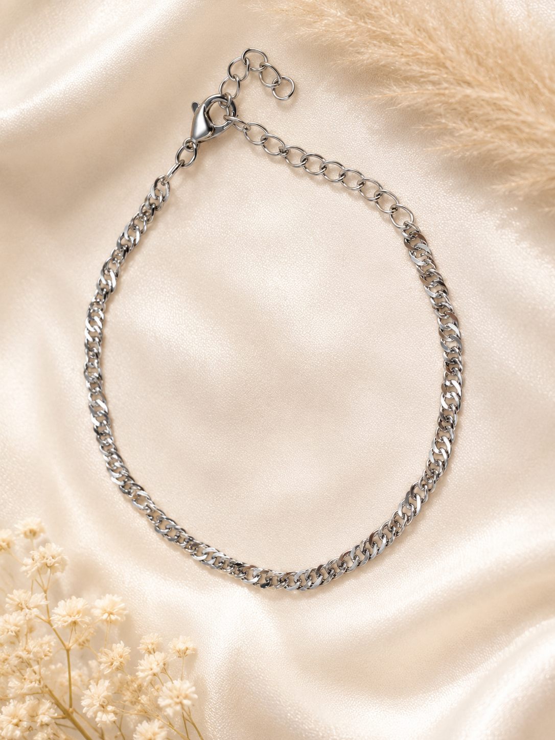 Bracelet Chaîne détails torsade multiple