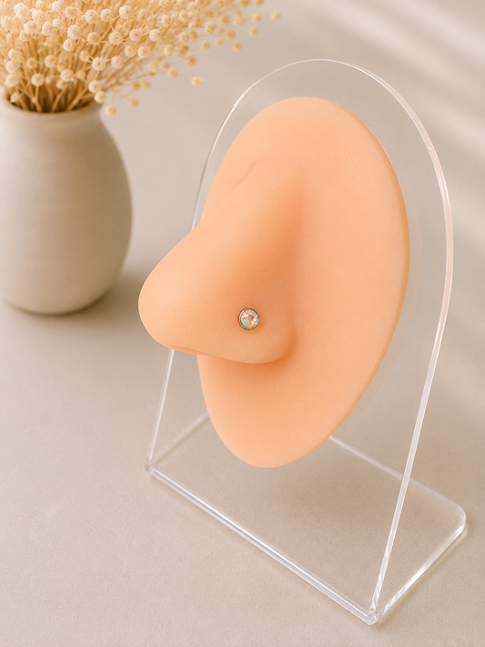 Piercing Nez Point Multicolore Simple en Acier Chirurgical | Maison Marinette