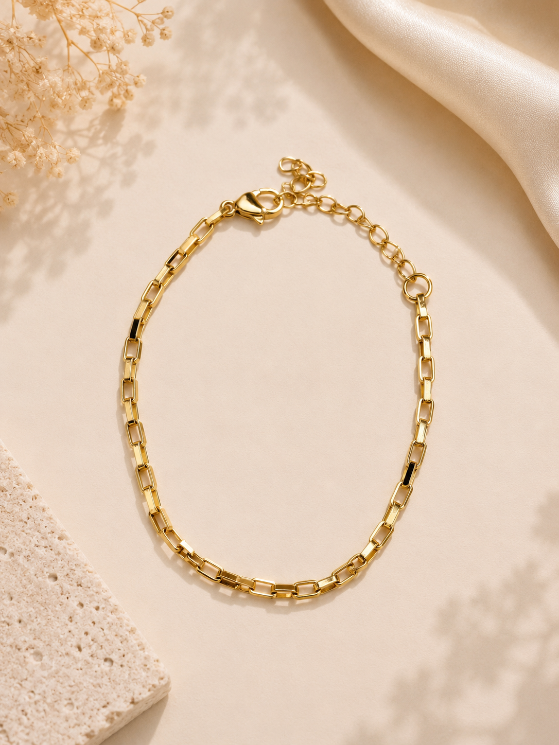 Bracelet Chaîne alternant